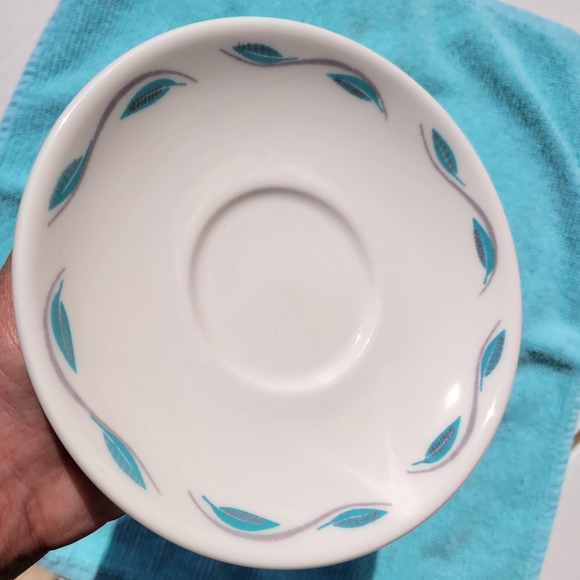 Vintage Homer Laughlin Best China Cups & Saucers (2 sets) ~ Retro! - Picture 8 of 16